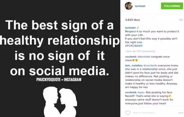 See What Married Actress, Tonto Dikeh, Posted Online Today